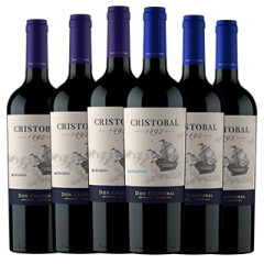 Caja Mix Cepas Italianas Cristóbal Sangiovese Bonarda